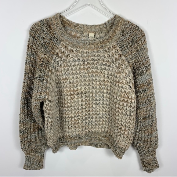 Anthropologie Sweaters - Anthropologie Moth Chunky knit textured sweater